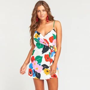 Show Me Your MuMu Floral Wrap Dress
